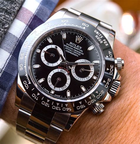 rolex daytona black price.